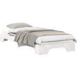 vidaXL Posteljni okvir s shranjevanjem Bela 90 x 210 cm les, (5000127210) | Shoptok.si