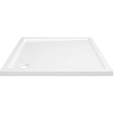 vidaXL Četvrtasta tuš-kada ABS bijela 80 x 80 cm | shoptok.hr