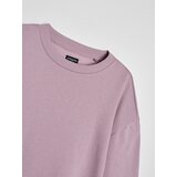 Sinsay Crewneck comfort fit majica dugih rukava s udjelom pamuka | shoptok.hr