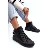 Big Star Women's Padded Platform Sneakers Black | shoptok.hr