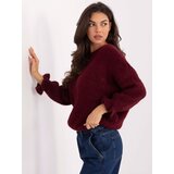 Italy Moda Sweater-MI-SW-2912.10X-burgundy | shoptok.hr