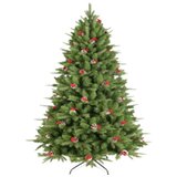  Novogodišnja jelka sa šišarkama i bobicama 120 cm 220025 | Eponuda.com