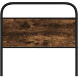  Zamjensko uzglavlje dimljeni hrast 107 cm čelik i inženjersko drvo - Dimljeni hrast 107 cm 1 | shoptok.hr
