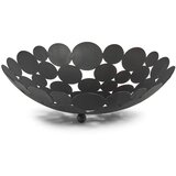 ZELLER Košara za voće, metalna, crna, fi 29x8,5 cm, 27412 | shoptok.hr