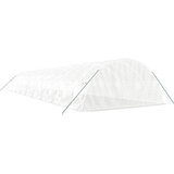  Staklenik s čeličnim okvirom bijeli 90 m² 18 x 5 x 2,3 m | shoptok.hr