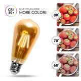 Aigostar led sijalica ST64 E27/8W/230V 2200K | Eponuda.com