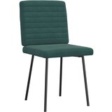  Jedilni stoli 4 kosi temno zelen žamet | Shoptok.si