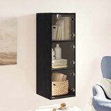  Ormar za Zid Crni hrast 35 x 37 x 102 cm Konstruirano drvo | shoptok.hr