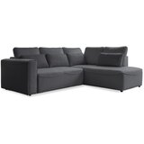Miuform Temno siv raztegljiv kotni kavč (obojestranski) Homely Tommy - Miuform Cene
