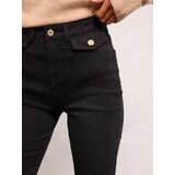 Lipsy Kavbojke črn denim | Shoptok.si