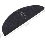  Samoljepljivi otirači za stepenice 15kom 65x22 5x3 5cm antracit | shoptok.hr