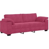  3-dijelni set sofa s jastucima, vinsko crveni baršun | shoptok.hr