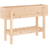  Povišena vrtna gredica 101 x 30 x 69 cm od masivne borovine | shoptok.hr