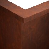  Zid za zadržavanje 2 kom. 50 x 50 x 30 cm Otporni čelik Rđa | shoptok.hr
