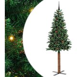 vidaXL Ožja jelka med 300 LED Zelena 210 cm PVC in trden bor | Shoptok.si
