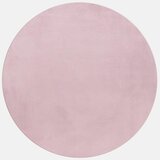 XXXL Preproga Z Visokim Florom Pouffy, Roza, 160cm | Shoptok.si