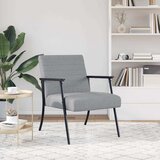  Fotelja Svijetlo siva 59 x 75 x 78 cm tkanina | shoptok.hr
