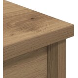 vidaXL Visoka ploča Artisan hrast 37,5x35x180 cm izrađeno drvo | shoptok.hr