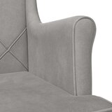  Fotelja Svjetlosiva Baršun | Eponuda.com