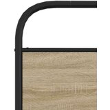  Okvir kreveta bez madraca dimljena boja hrasta 100x200cm drveni | shoptok.hr
