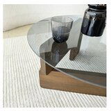 Hanah home mia - walnut, fume walnutfume coffee table | ePonuda.com