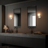 BRILONER 2182-018-Kupatilsko zidno svetlo DONGA 1xE27/10W/230V sjajni hrom Slike