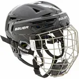 Bauer Hokejska kaciga RE-AKT 150 Helmet Combo SR Crna S