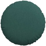  Jastučići za sjedenje 2 pcs Tamnozelena Ø60 x 21 cm tkanina | shoptok.hr