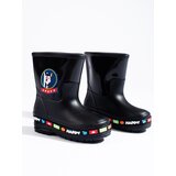 SHELOVET Children's rain boots black Cene'.'