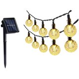  LED solarni lanac 30xLED/0,12W/1,2V 1xAA 3000K IP44 400 mAh | Eponuda.com