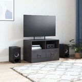 TV ormarić crni 67 x 39 x 44 cm čelični | shoptok.hr