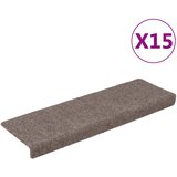Maison Chic Preproga, Ruge za stopnice 15 kosov 65x21x4 cm krem, (22120974) | Shoptok.si