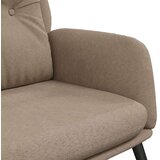  Stol za sproščanje taupe umetno semiš usnje, (20935003) | Shoptok.si