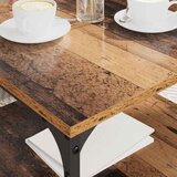  Kava Stol Staro drvo 55 x 55 x 40 cm Konstruirano drvo | shoptok.hr