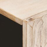  Kreveta Finš bijelog pranja 90 x 33 5 x 75 cm Čvrsto drvo manga | shoptok.hr