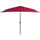  Zunanji senčnik s kovinskim drogom 300x200 cm bordo rdeč, (20742918) | Shoptok.si