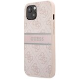 Guess Trdo ohišje za Apple iPhone 13 Mini PU 4G Stripe, Roza, (21244285) Cene