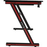 Kondela Gaming miza/računalni&amp;scaron;ka miza, črna/rdeča, MACKENZIE 120 cm Slike