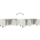 vidaXL TV ormarić bijeli 100,5 x 39 x 43,5 cm hladno valjani čelik | shoptok.hr