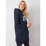 RUE PARIS Sweatshirt-RV-BL-6676.67-navy blue | Shoptok.si