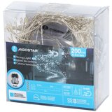  Aigostar-LED Spoljašnji božićni niz 200xLED/8 funkcija 3xAA 6,3m IP44 hladno belo | Eponuda.com