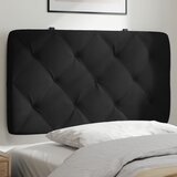 vidaXL Jastuk za uzglavlje crni 90 cm baršunasti | shoptok.hr