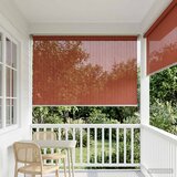  Vanjska roleta 90% blokada UV zraka Terrakota 120 x 140 cm HDPE | Eponuda.com