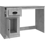  Radni stol s ladicom siva boja betona 115 x 50 x 75 cm drveni | Eponuda.ba