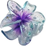IZMAEL Sponka za lase Flower - Vijolična Cene