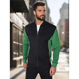 DStreet Bluza męska rozpinana za stójką czarna