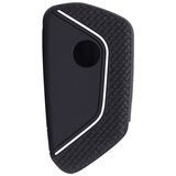 INF Silikonski ovitek za ključ, združljiv z Volkswagen Golf 8, ID4X, R-Line in Touareg X White+Black, (5000152190) | Shoptok.si