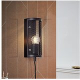 Brilliant zidna svetiljka maze 1xE27/40W/230V crna Cene