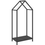  Stalak za drva crni 40x25x90 cm hladno valjani čelik | Eponuda.ba