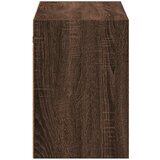  Zidni TV ormarić s LED svjetlima smeđa boja hrasta 100x31x45 cm | Eponuda.com